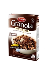 Granola gluten free čokolada,badem