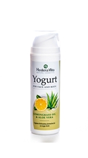 Jogurt za lice i telo-limunova trava i aloja