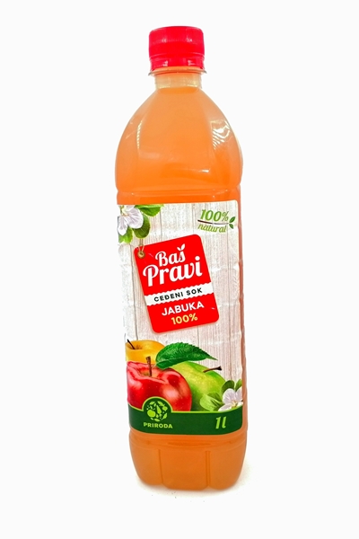Sok jabuka 100% L, baš pravi
