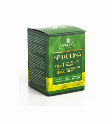 Piling maska za lice+krema-spirulina